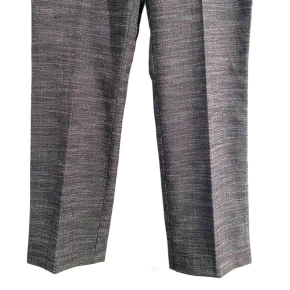 Ann Taylor Modern Fit Trousers Gray Pleat Front Dress Pants Office Career Size 6 - Picture 3 of 7